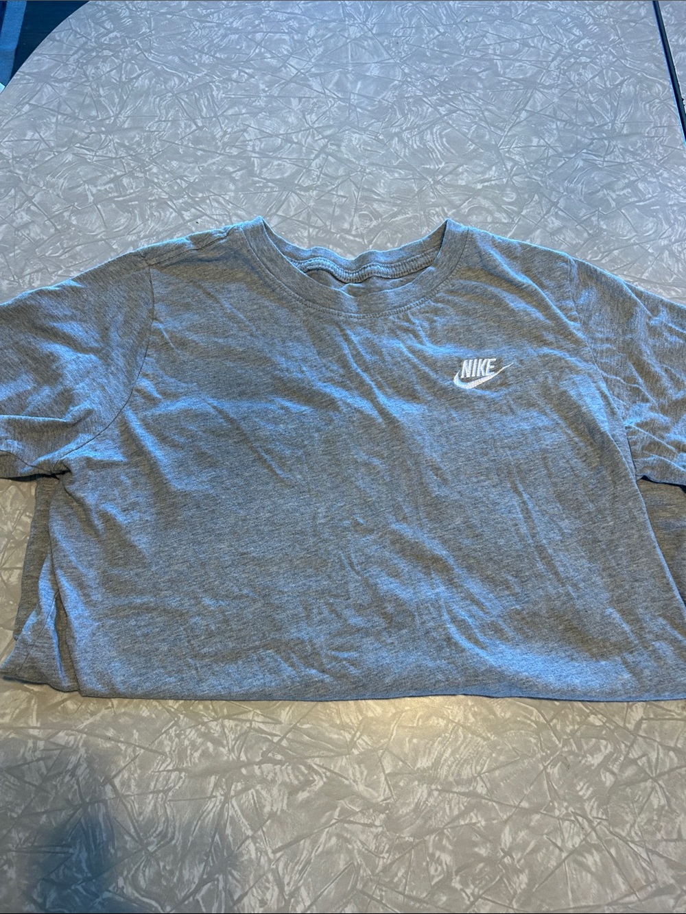 Nike Heather Gray Crewneck Tee